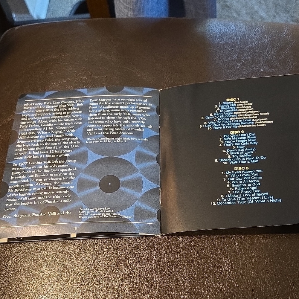 Frankie Valli & The Four Seasons Collector's Edition Tin - Picture 13 of 15